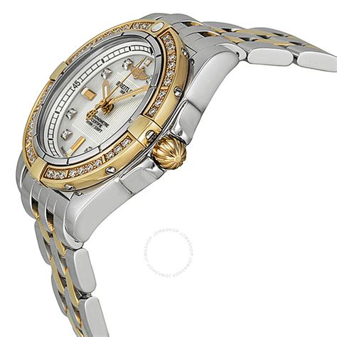 breitling galactic 32 diamond ladies watch